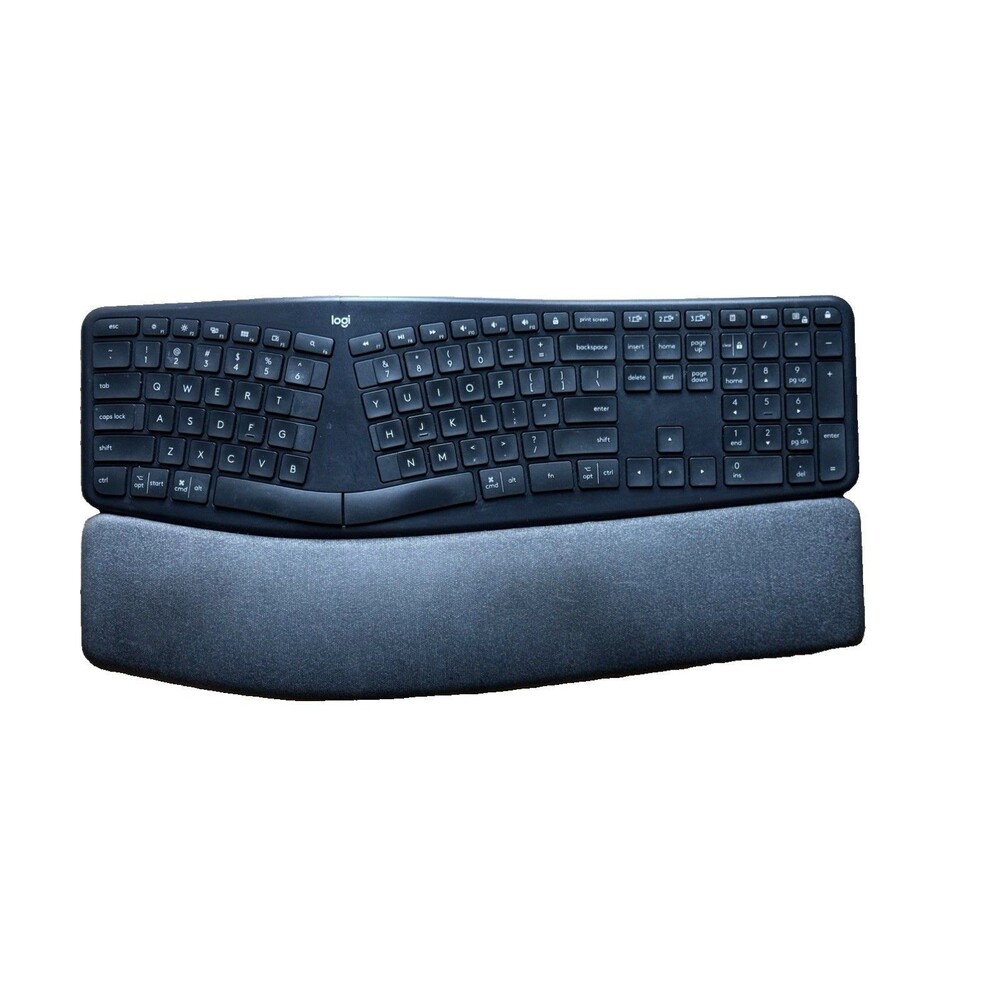 Logitech Ergo K860 Split Ergonomic Keyboard No Dongle No Battery Cover